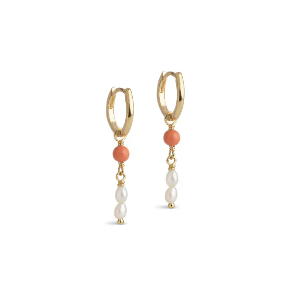 Hovedbilde Enamel Hoops Liva Light Coral