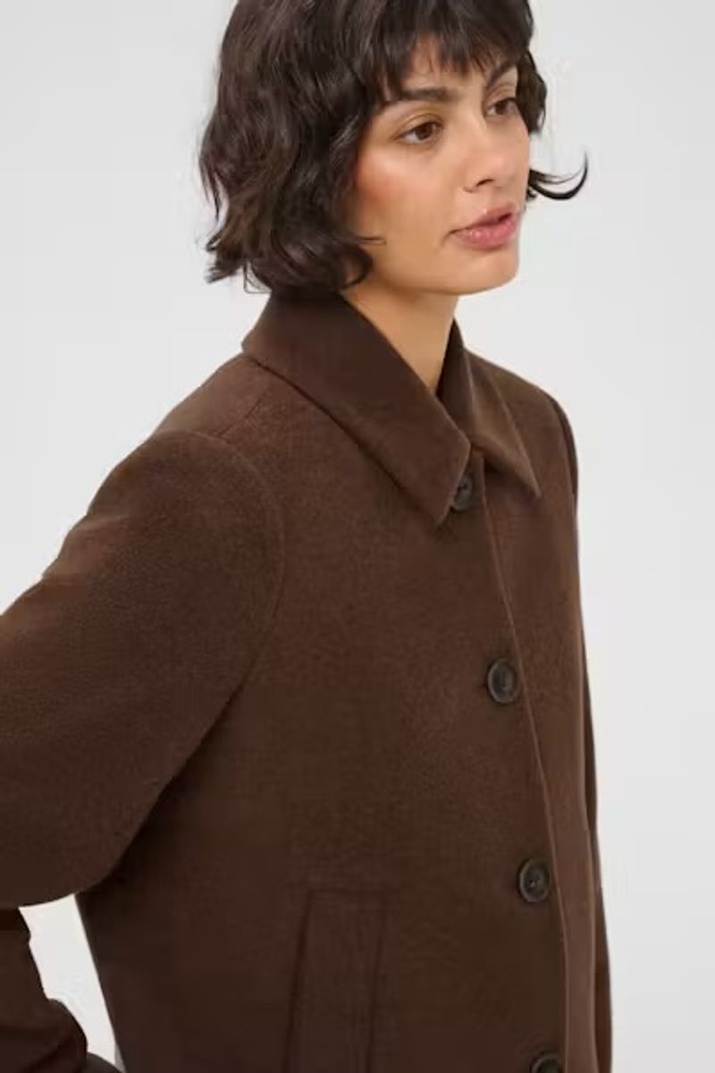 Part Two Lamilla Outerwear Downtown Brown 