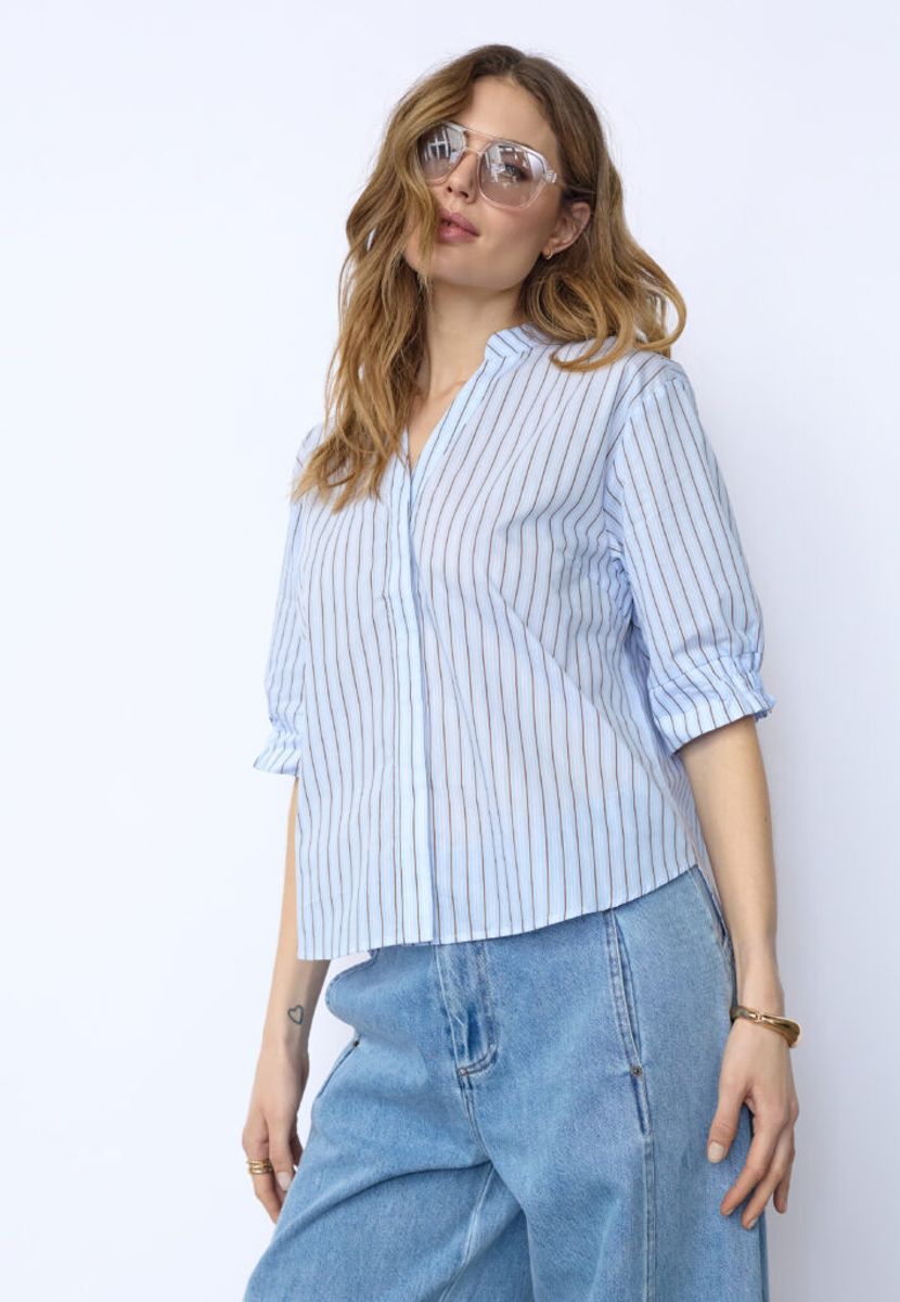 Cocouture Feline Shirt Pale Blue
