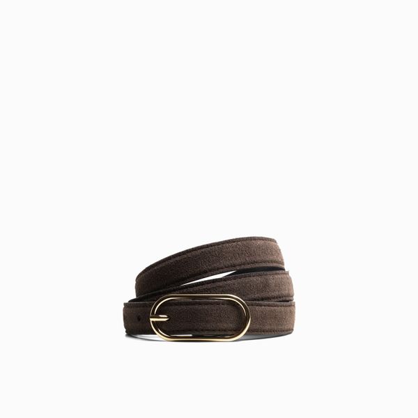 Hovedbilde Jim Rickey Business Belt Truffle Suede