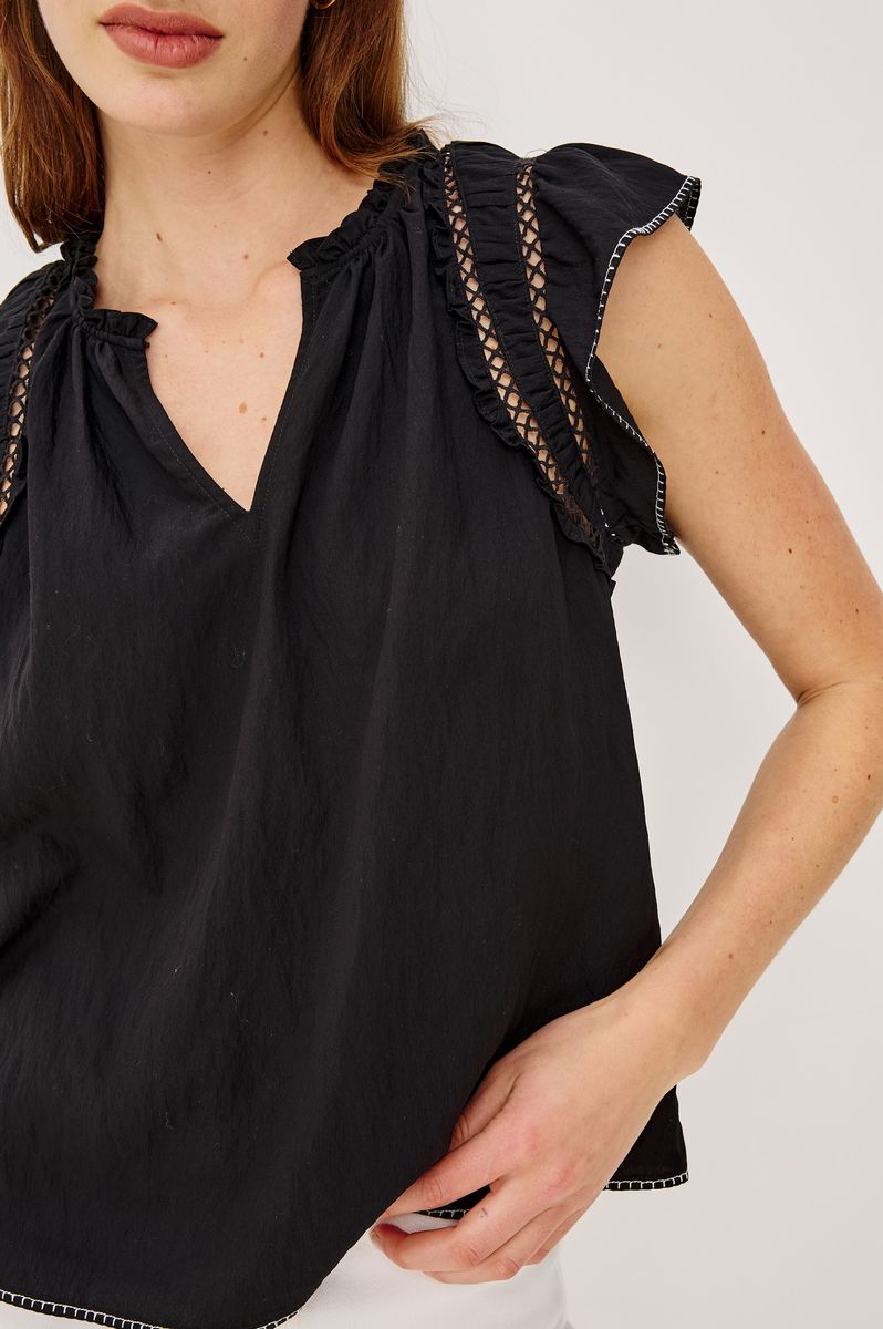 Rails Allea Top Black 