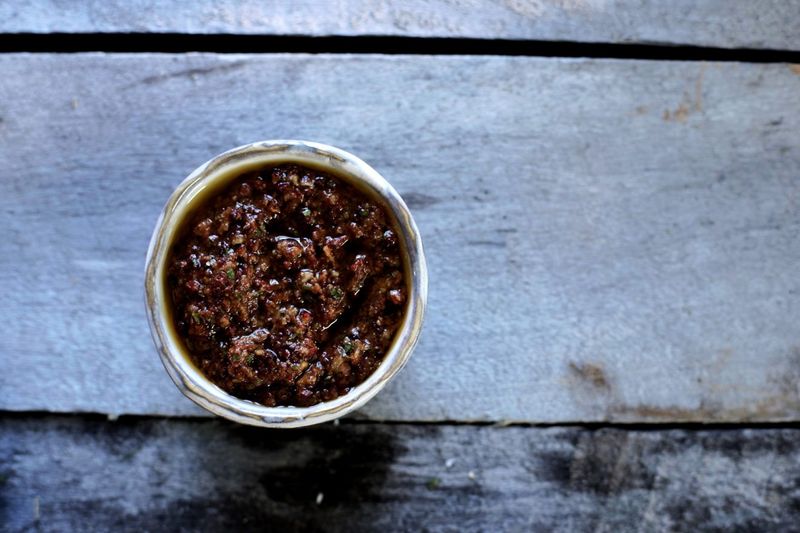 Fru Timian Tomatpesto