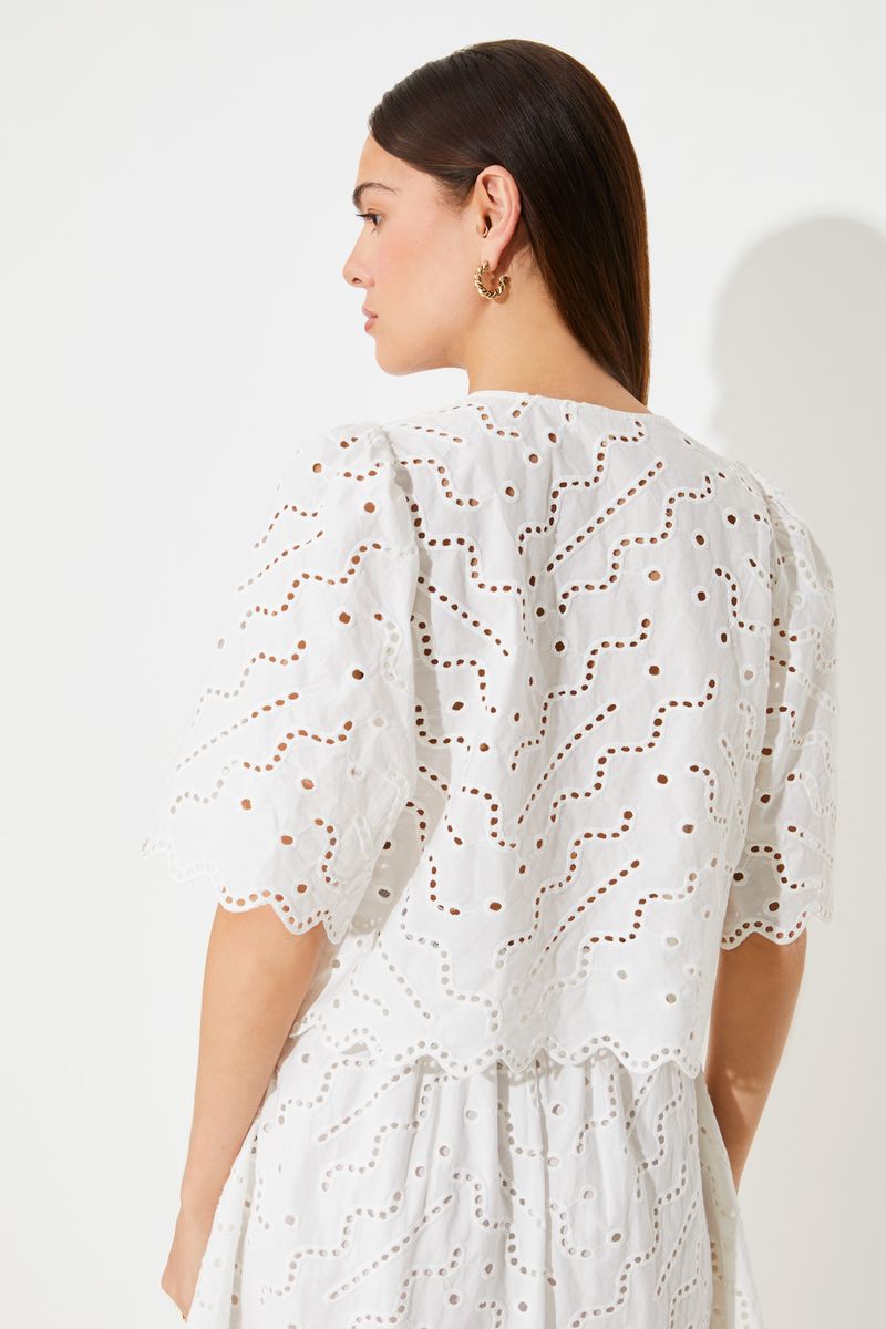 Suncoo Liam Blouse White 