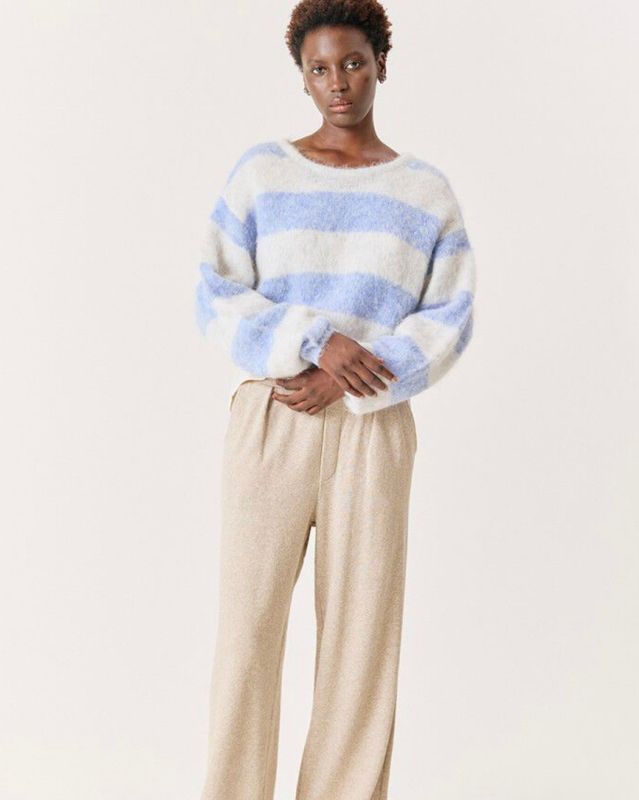 American Vintage Jumper Niby Frosted Stripes