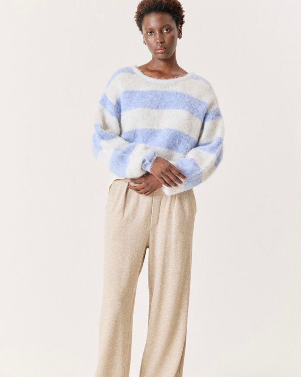 American Vintage Jumper Niby Frosted Stripes