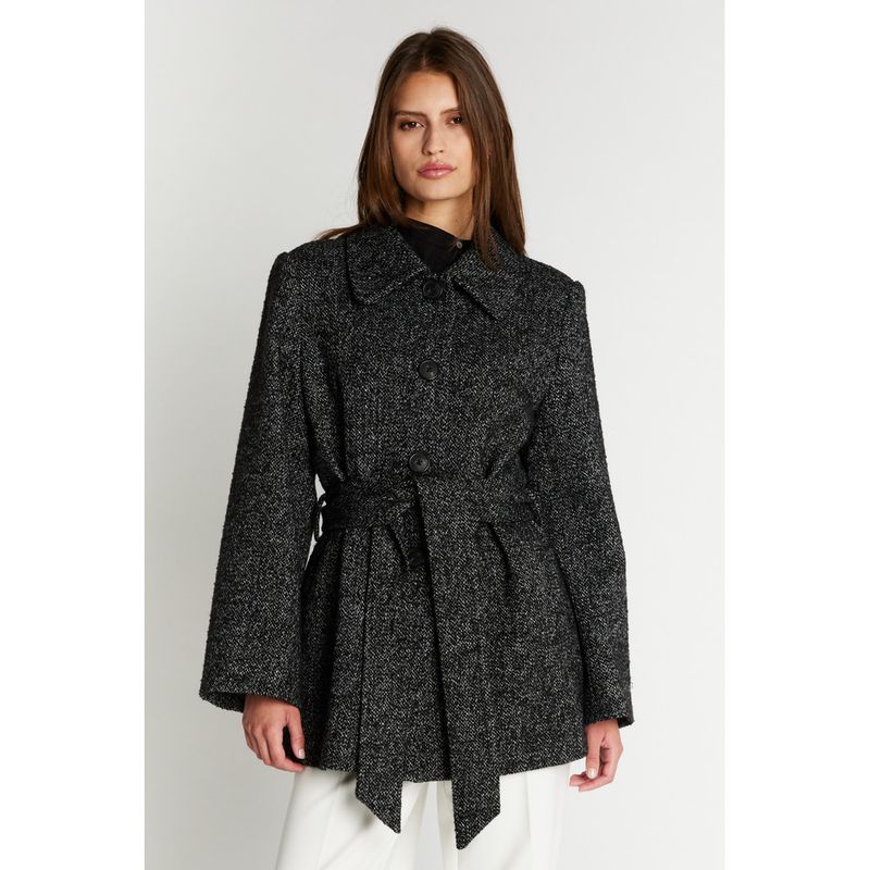 Heartmade Reon Jacket Salt and Pepper