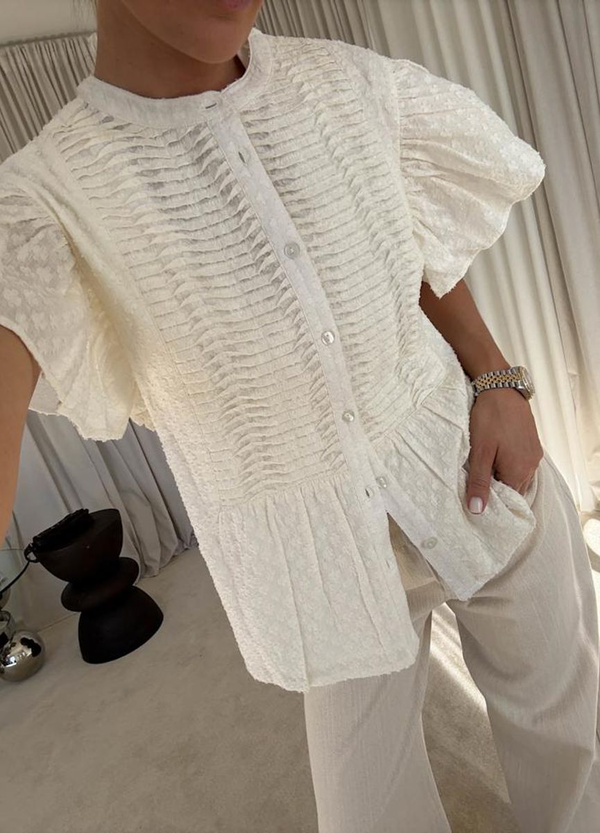 Noella Loulou Blouse White