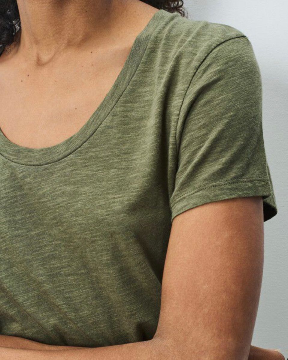 American Vintage T-shirt Jacksonville Khaki Vintage