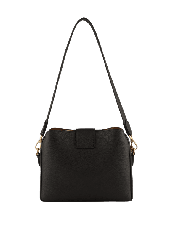 Pourchet Paris Cavalcade Suede Crossbody Medium Marron