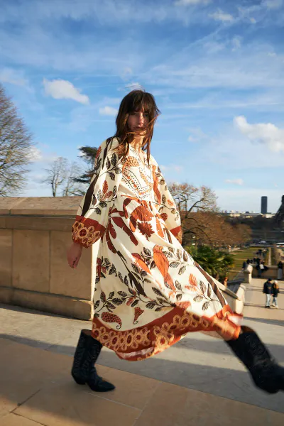 Hovedbilde Lollys Laundry Sarai Dress 3/4 Creme