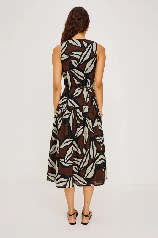 Rails Maeve Dress Cocoa Floral