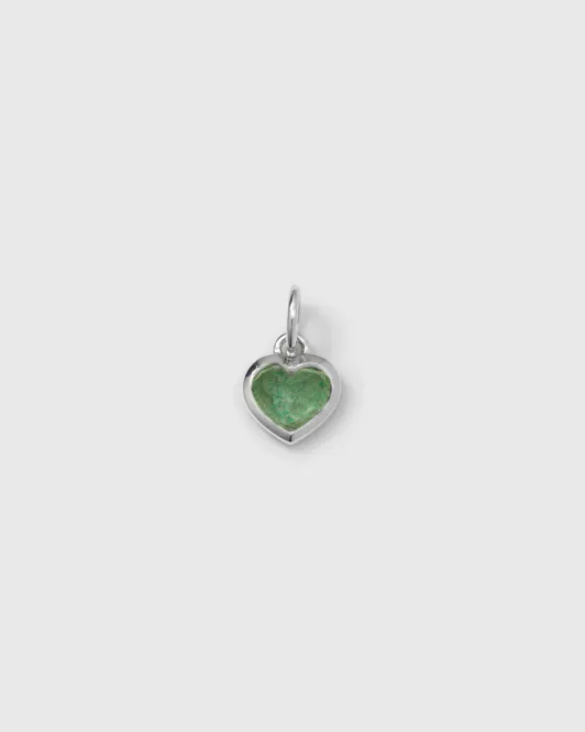 Hovedbilde Syster P Beloved Heart Pendant Silver Green ...