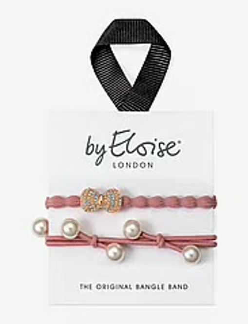 Hovedbilde By Eloise Hårstrikk/armbånd Champagne Chic Set