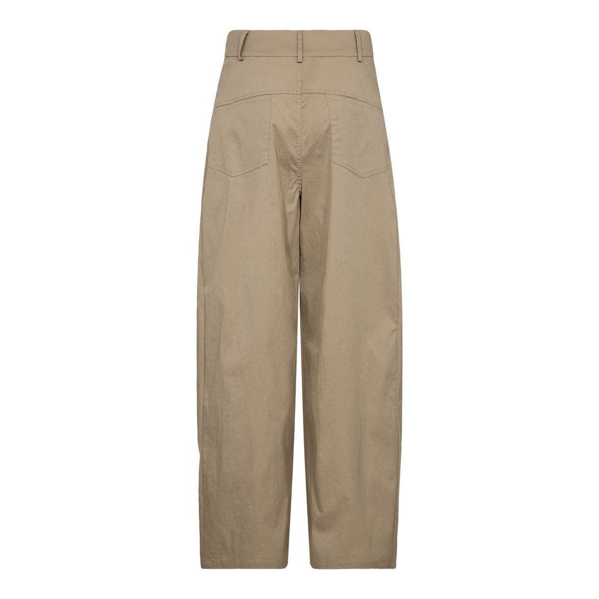 Cocouture Cotton Crisp Barrel Pant Mushroom