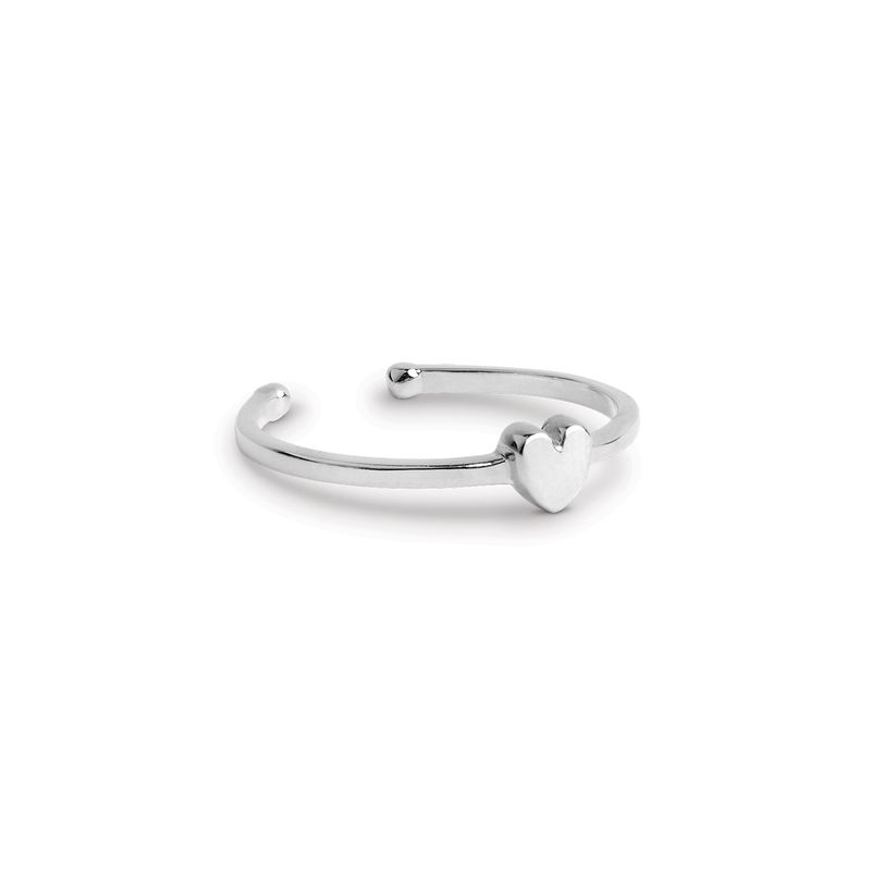 Enamel Ring Amore Silver