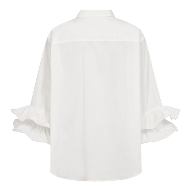 Cocouture Halen Flare Shirt White