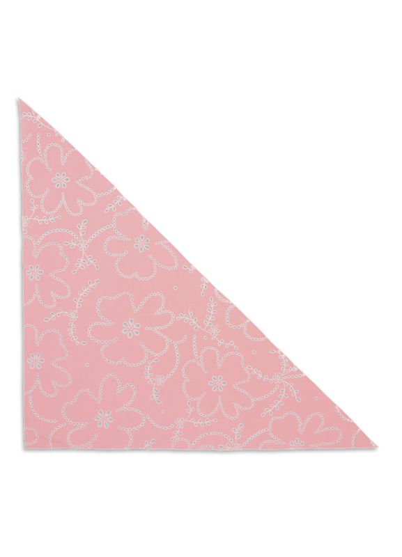 SUI AVA Floral Broderie Bandana Strawberry