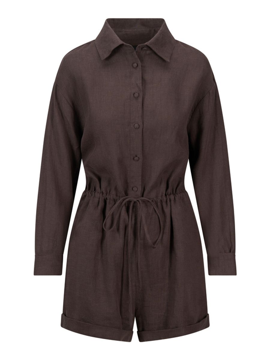 Ella and il Marika Jumpsuit Dark Brown 