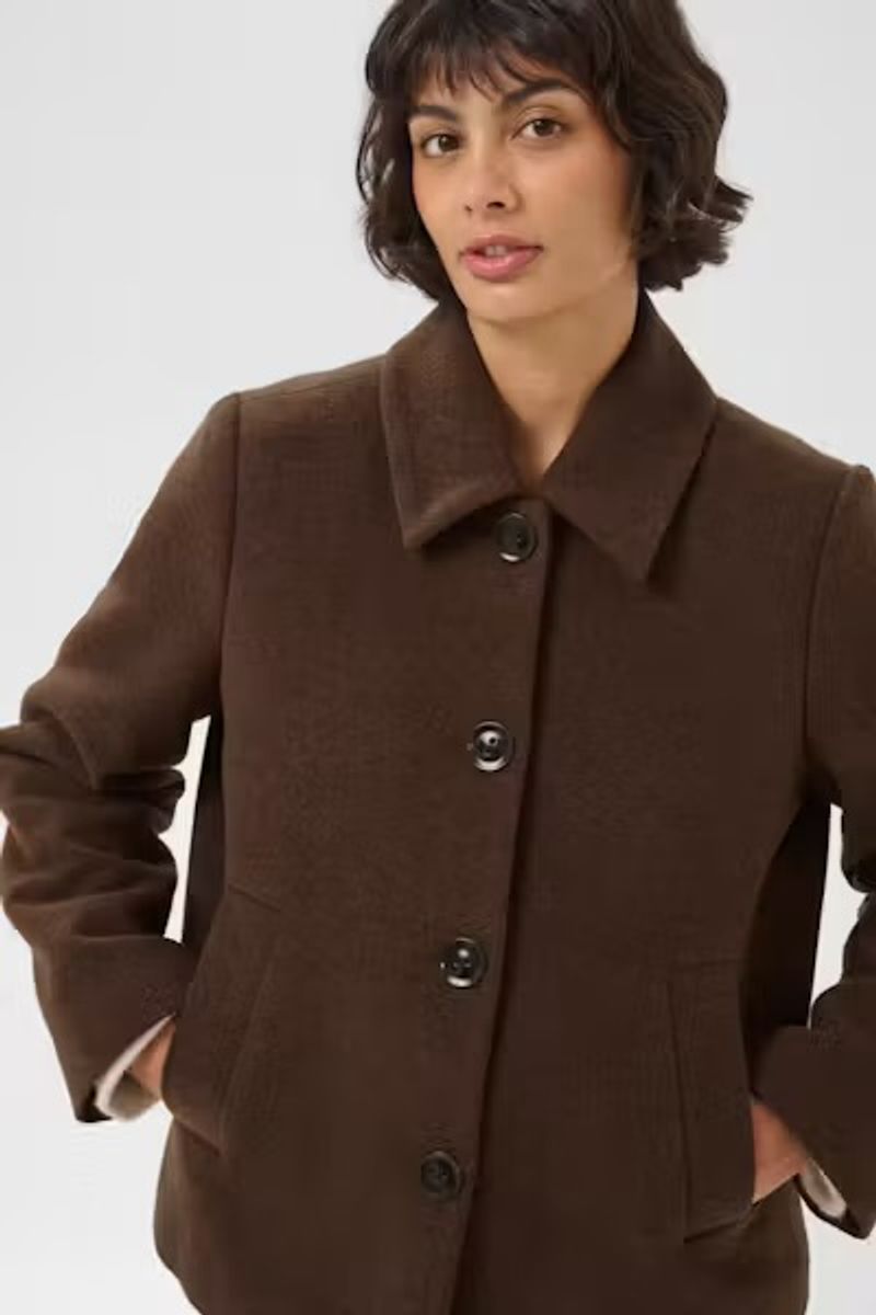 Part Two Lamilla Outerwear Downtown Brown 