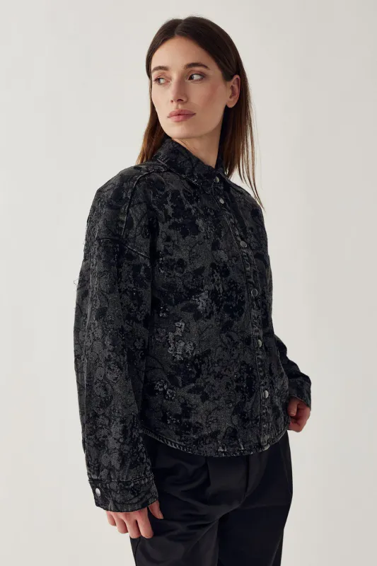 Noella Lirinnah Shirt Grey Wash