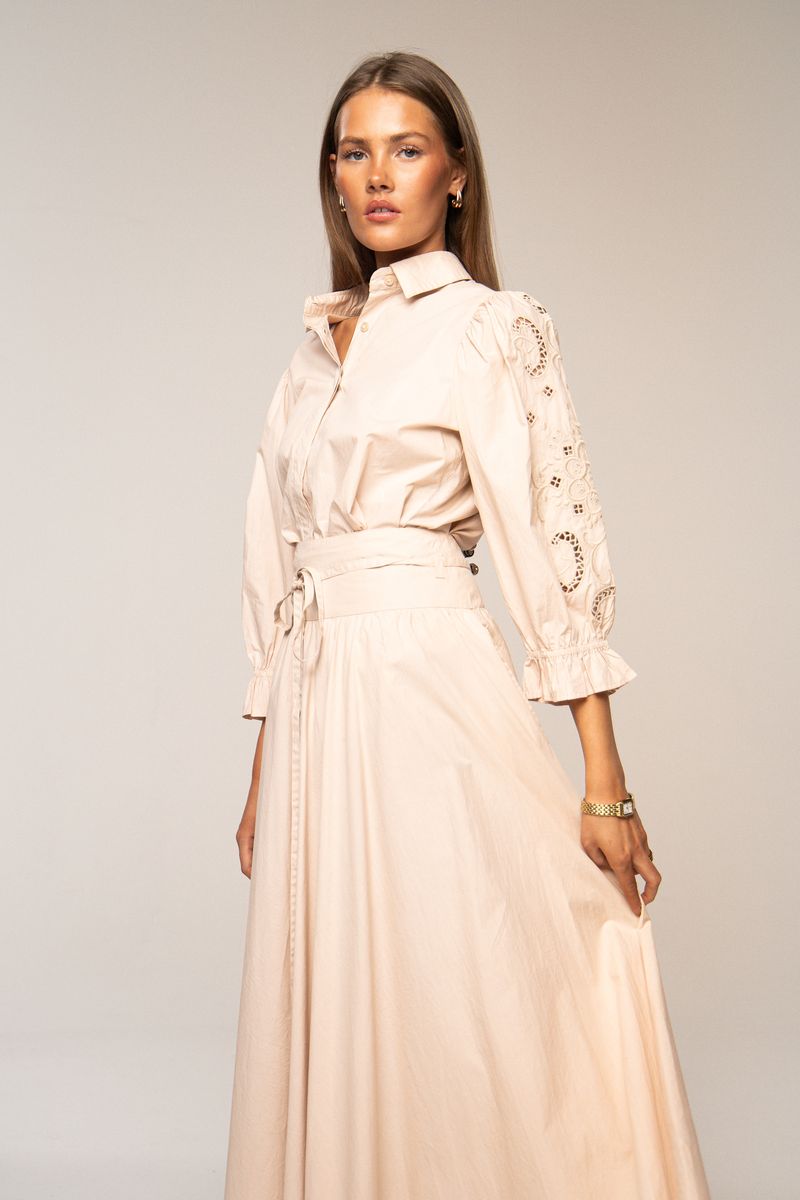 MISSMAYA Astrid Skirt Golden Beige