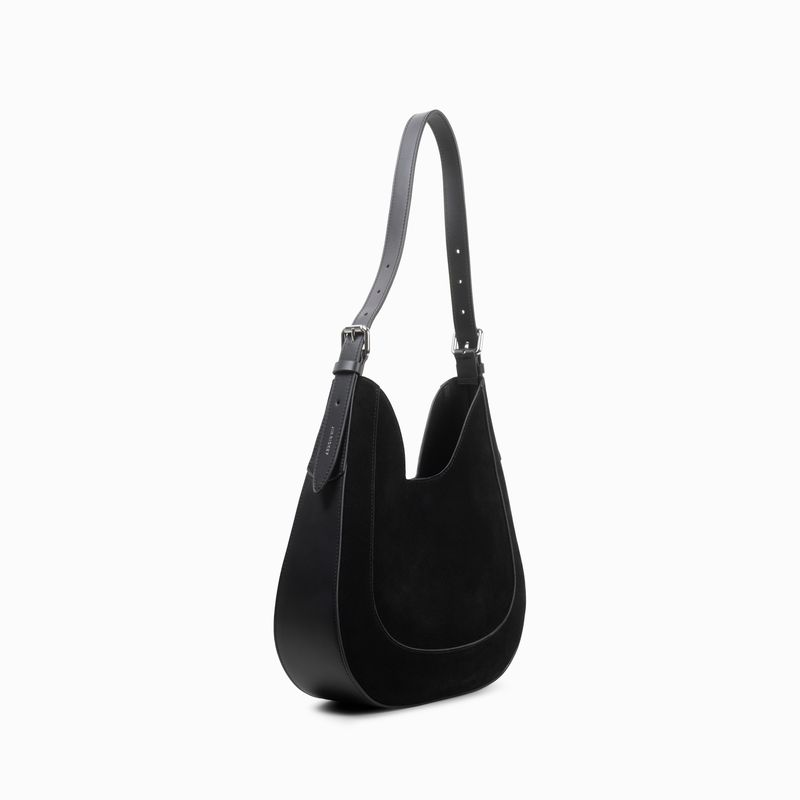 Jim Rickey Sling Sac Bag Suede Black 