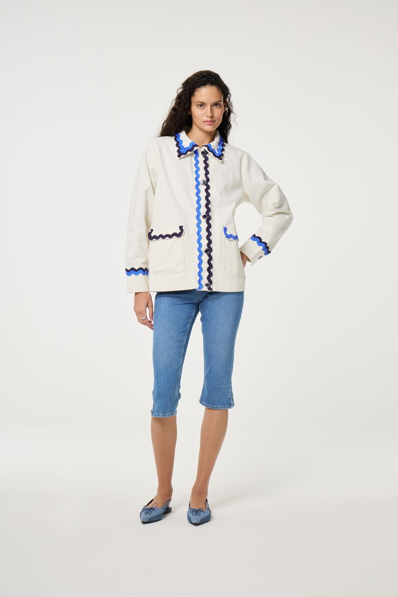 Fabienne Chapot Melodie Jacket Cozy White