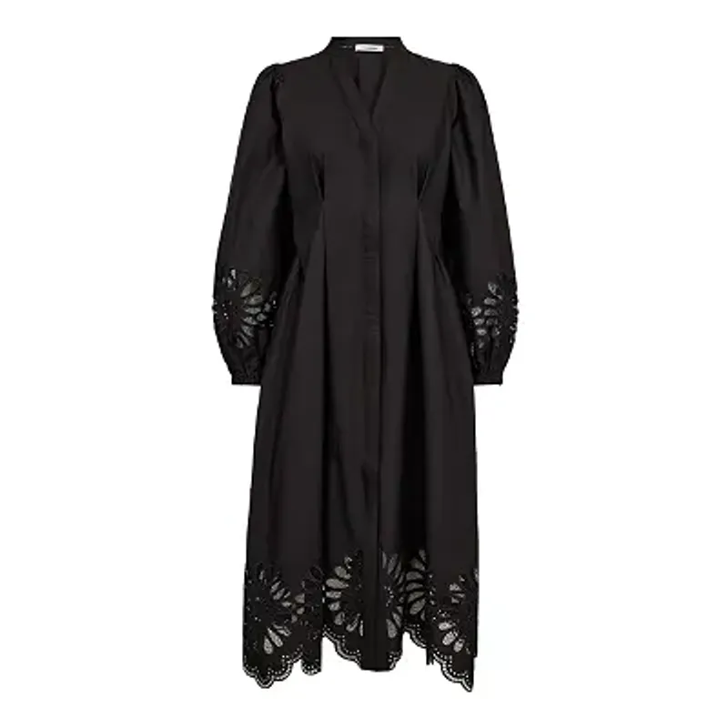  Cocouture Melise Embroidery Dress Black 