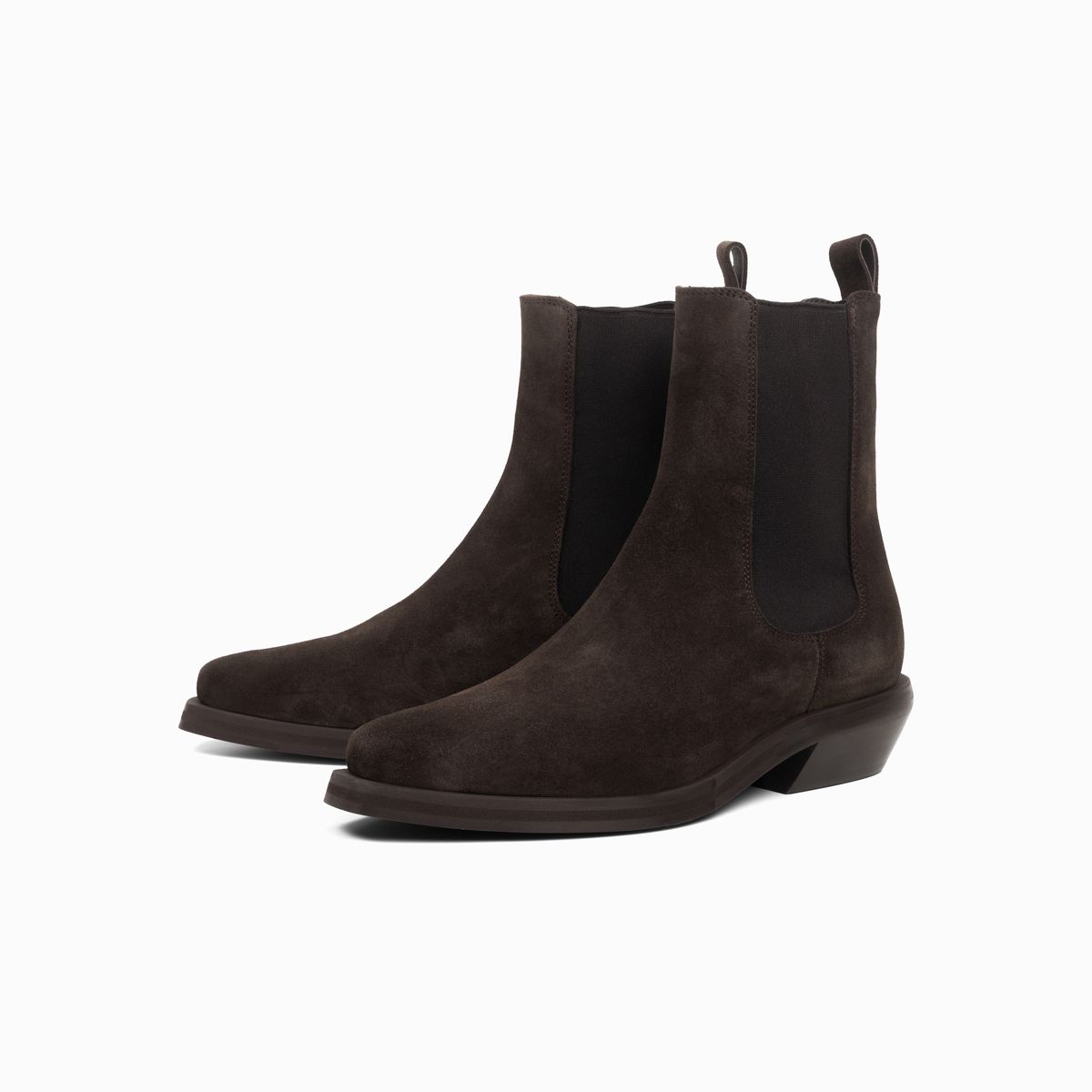 Jim Rickey Jett Boots Suede Truffle