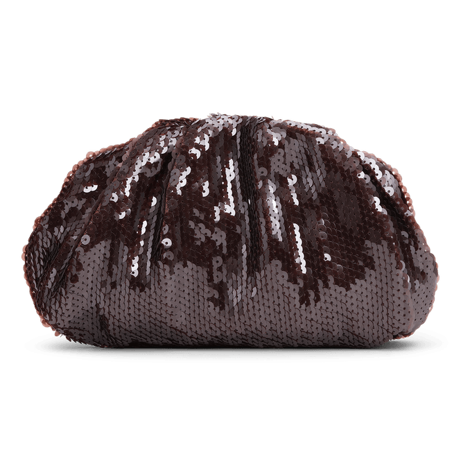 Hovedbilde SUI AVA Sequin Clutch Bag Dark Brown
