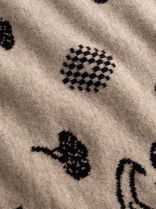 Noella Neomi Scarf Sand Black Mix 