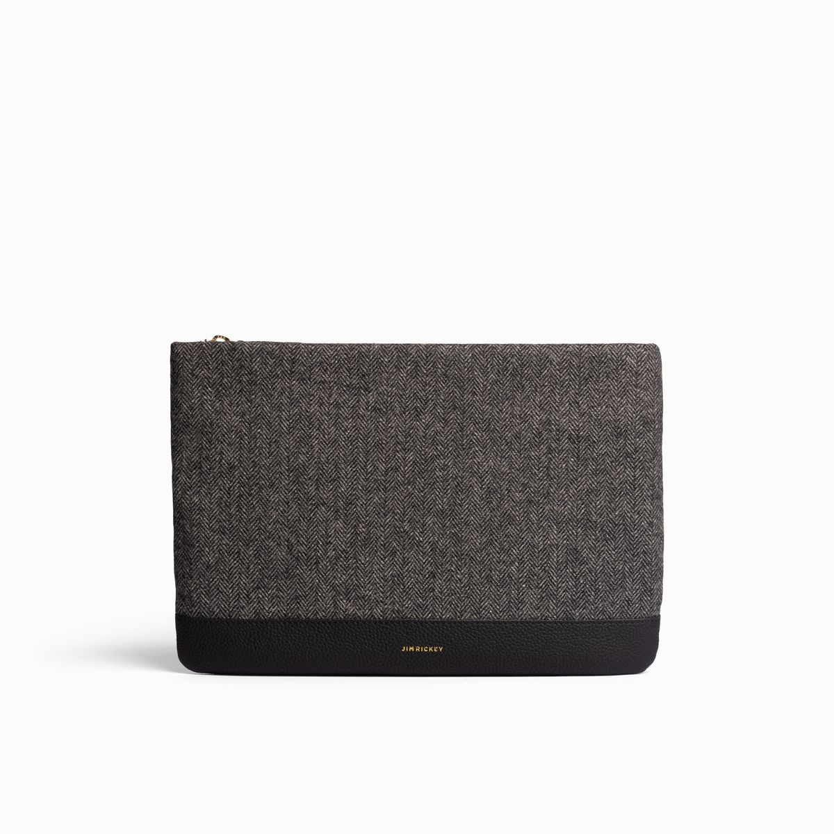 Jim Rickey Pillow Pouch Fabric Black 