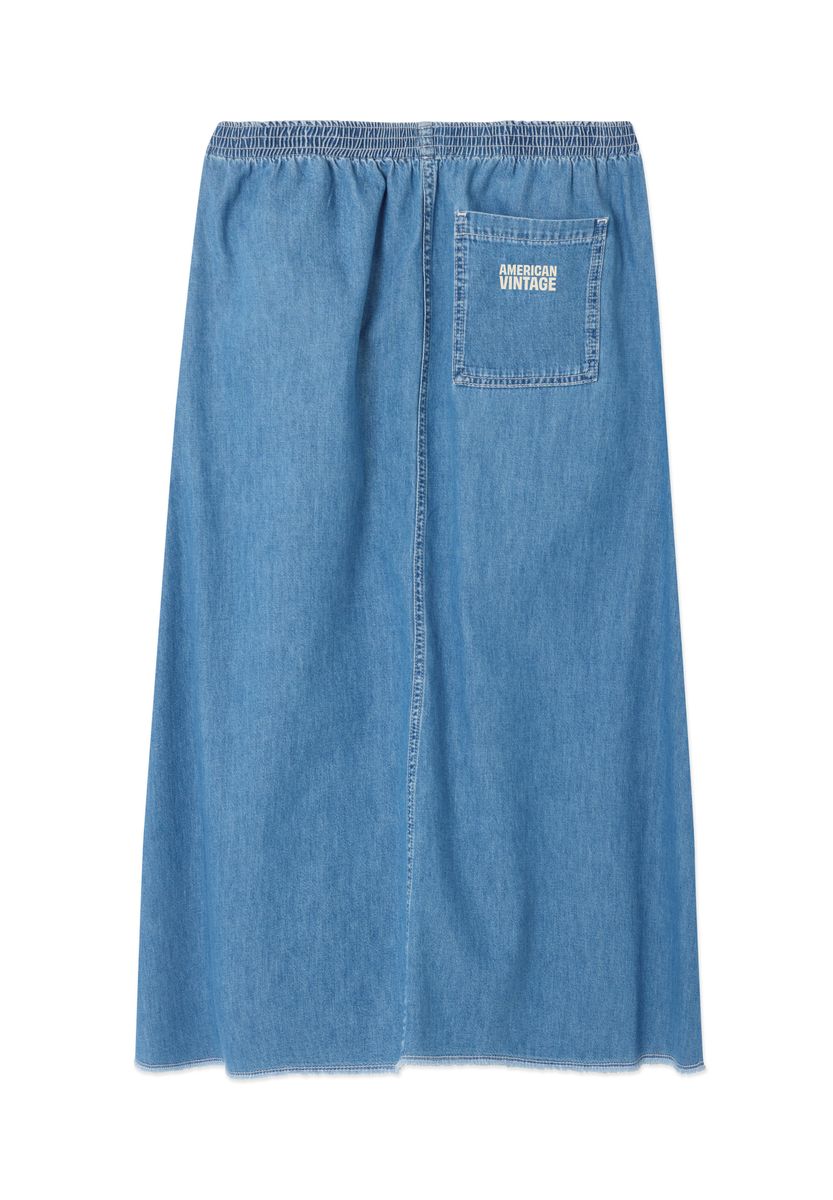 American Vintage Skirt Izeway Medium Blue