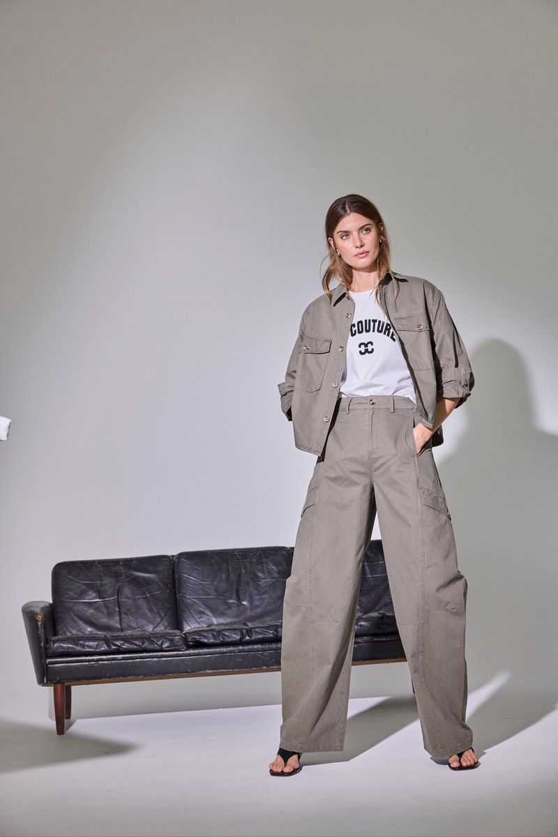 Cocouture Evelyn Shirt Army