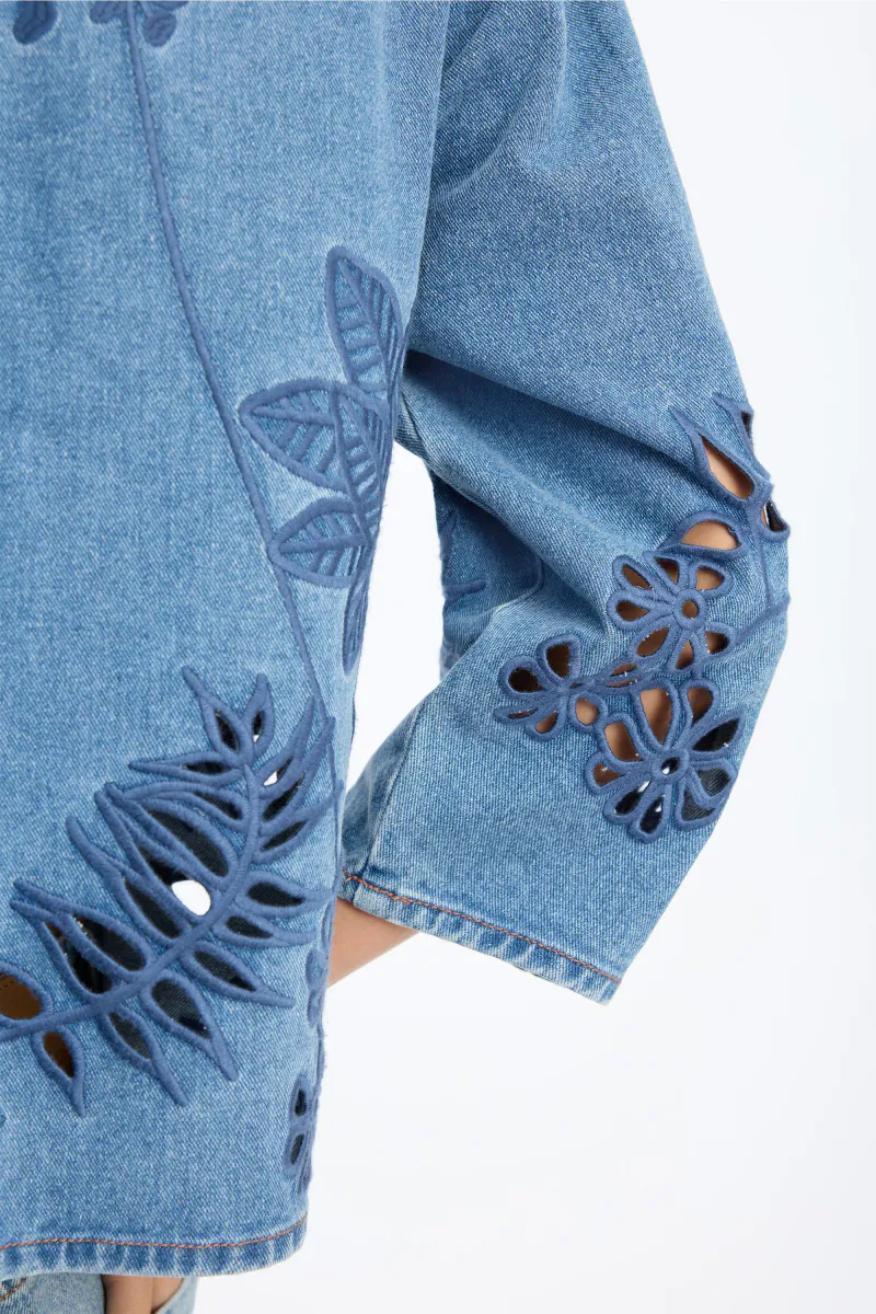 Munthe Bramble Top Blue