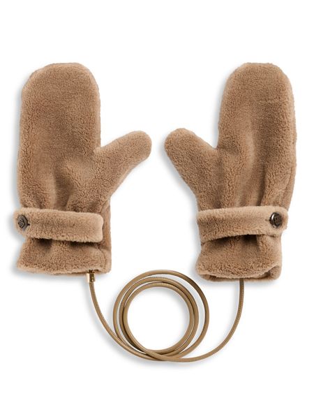 Hovedbilde Ella and il Shea Shearling Gloves Taupe