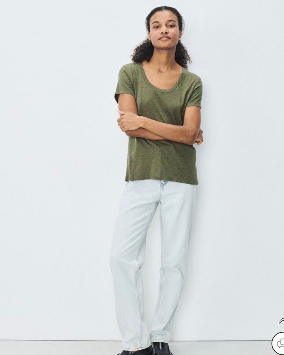 American Vintage T-shirt Jacksonville Khaki Vintage