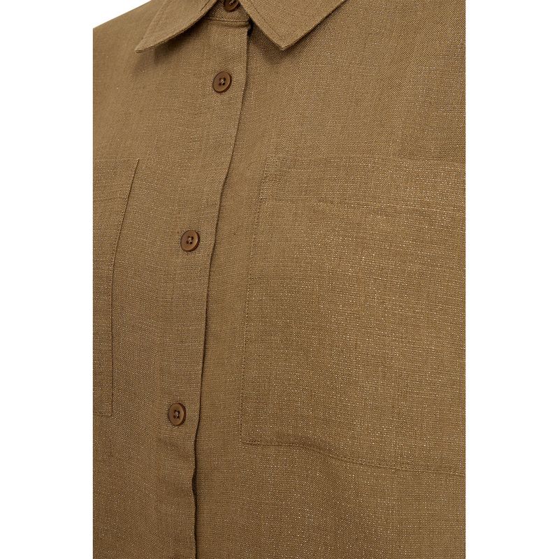 Pieszak Fie Glam Shirt Lead Brown