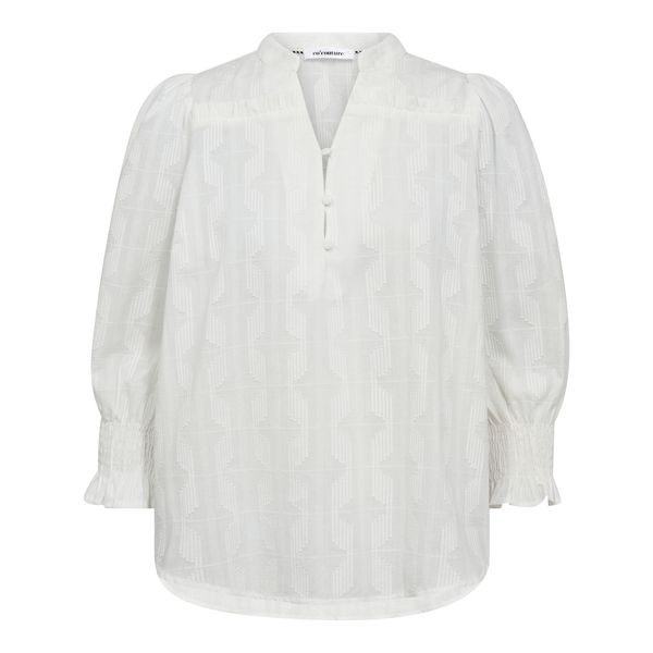 Bilde av Co’couture Emma Frill Blouse Off White 