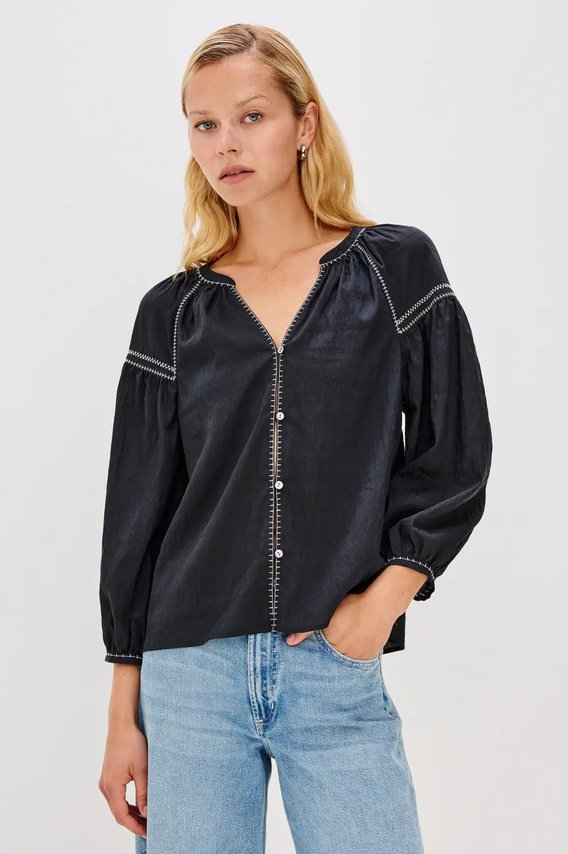 Rails Vasia Top Black 