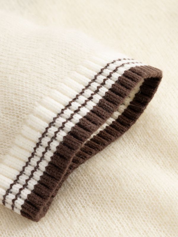 Noella Marthy Knit Ivory Brown 