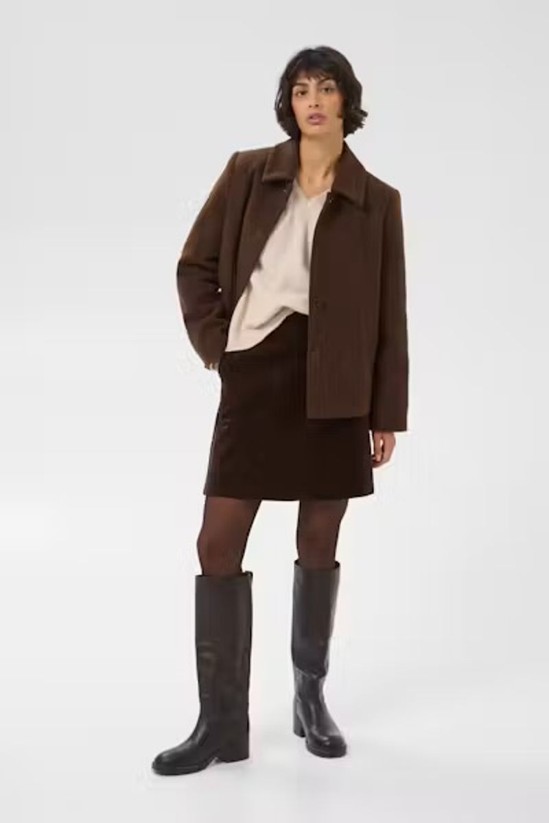 Part Two Lamilla Outerwear Downtown Brown 