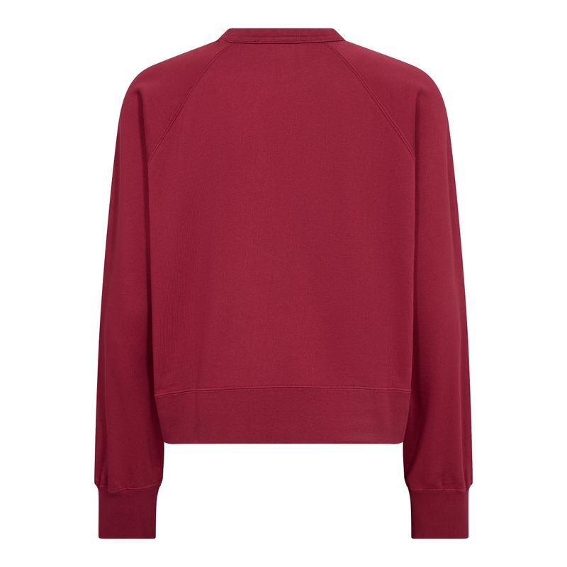 Cocouture Eris Patch Sweat Berry Red