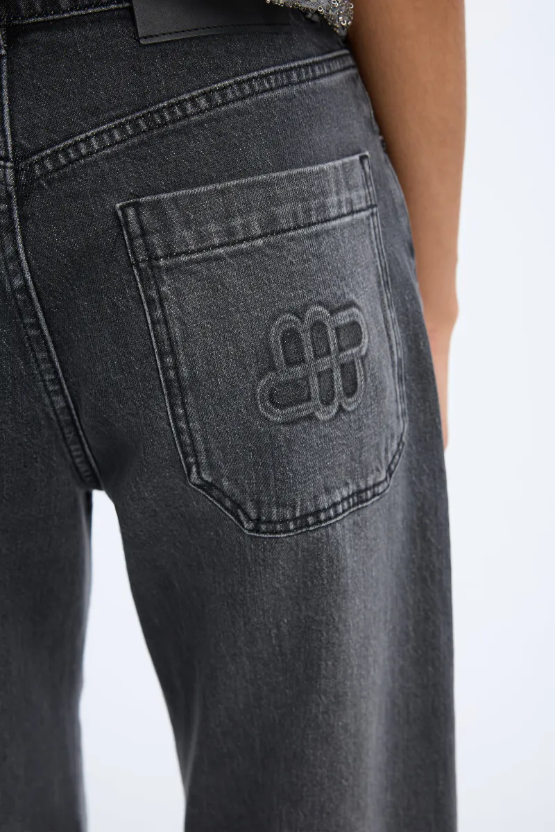 Munthe Bohdi Denim Pant Black 
