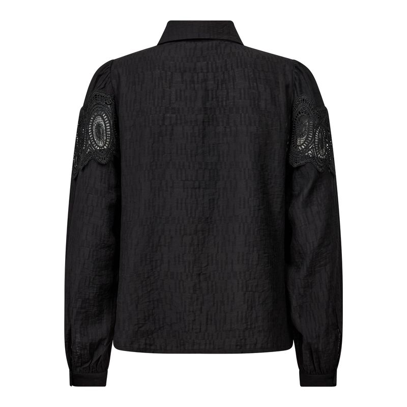 Cocouture Corinne Lace Shirt Black 