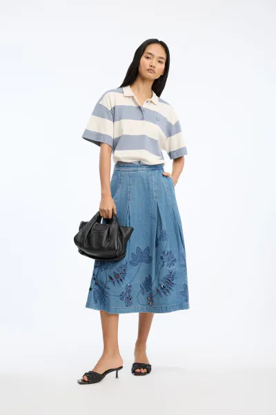 Hovedbilde Munthe Bowen Skirt Blue