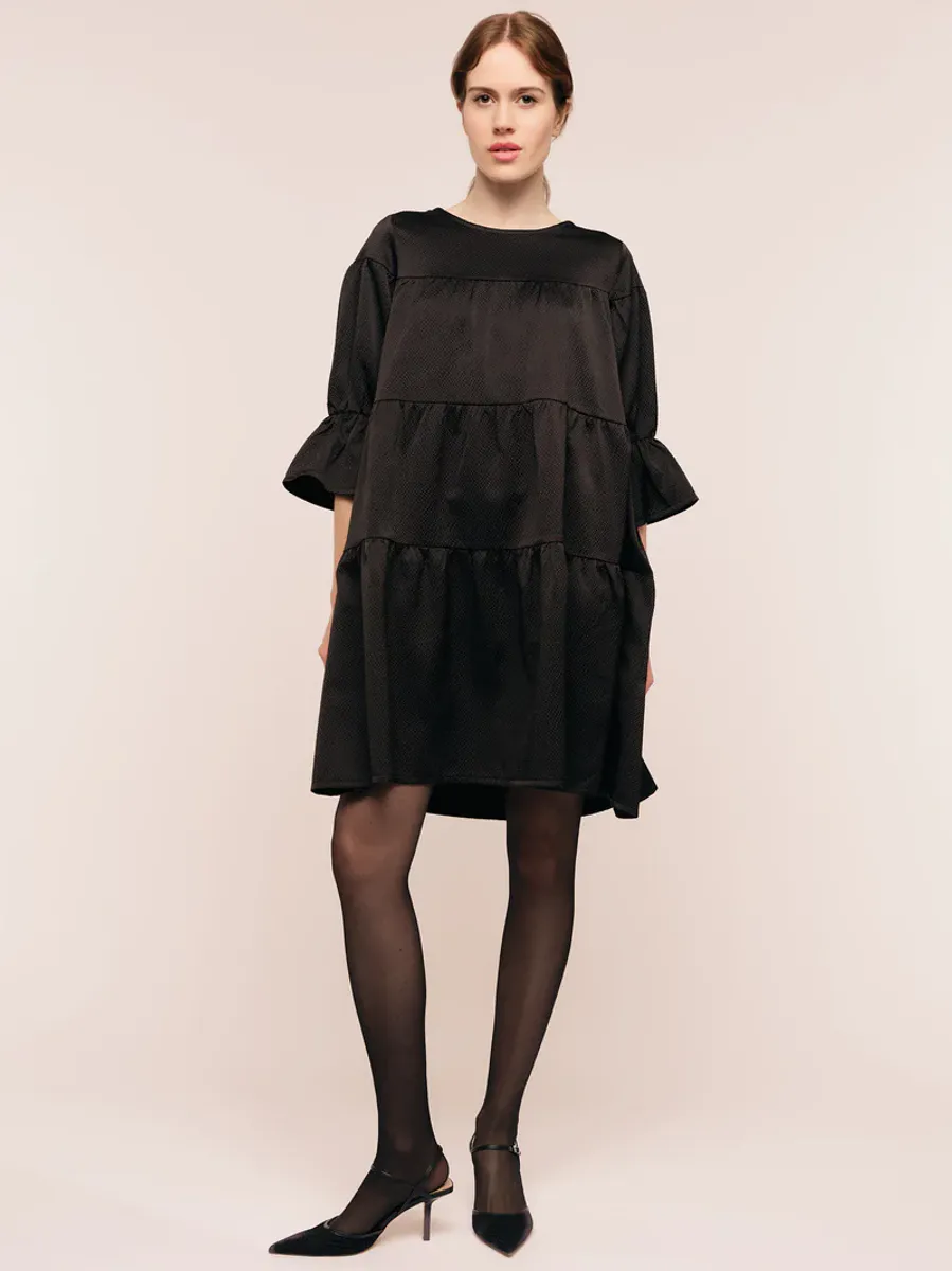 Once Untold Vesta Dress Black 