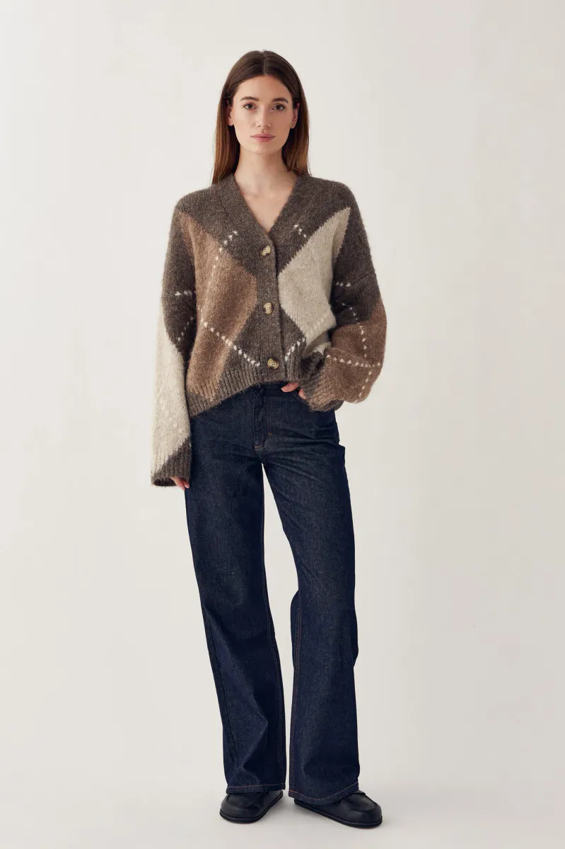 Noella Laiana Knit Ash Brown Mix