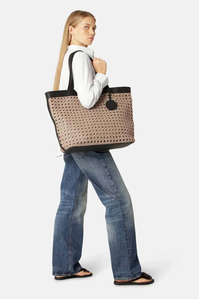 Ilse Jacobsen Strandveske Sand Pile Black 