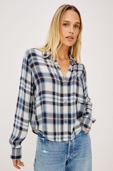Hovedbilde Rails Malin Shirt Ecru Midnight